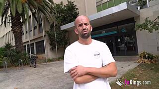 I introduce my sexy italian student friend and fuck her for you guys