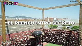 hardcore blonde latina big boobs fucking rough with her big cock lover venus afrodita and real juan lucho