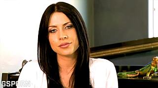 hanging out on the stairs with that gorgeous brunette girl