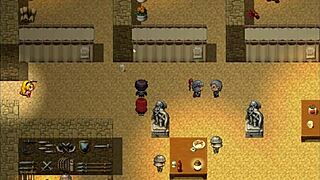 I watch my best friend turn into a dancing whore in this harem hentai game episode