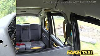 fake taxi mom with huge natural tits takes massive british cock
