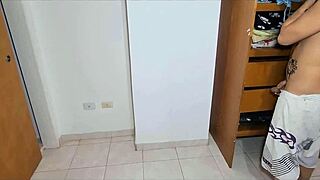 Surprise Visit from Latina at Party, We're Alone, Let's Fuck Before Wife Comes Home