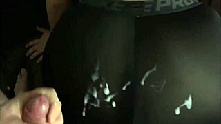 Pov Watch Me Try On Leggings And Get Covered In Cum!