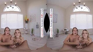 Naughty america 2 chicks same time vr with kenna james & veronica weston 😘