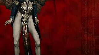 Lilith slim succubus teases with hot dungeon dance