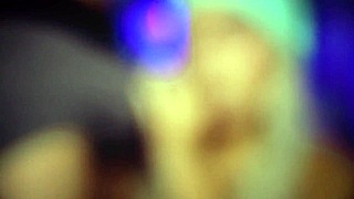 Horny blonde seduces cock up close 😘