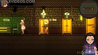 drain mansion no commentary - succubus dominates the hell out of me hentai sex game - part 3