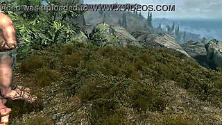 Big TITS Babe BENT OVER For DOGGYSTYLE SEX Outdoors.