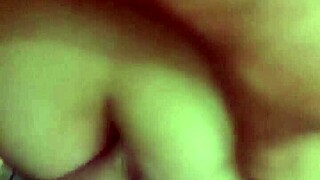 young latina takes big cock anal in bathroom