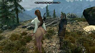 Big TITS Babe BENT OVER For DOGGYSTYLE SEX Outdoors.