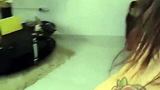 double delivery your mature in pikachu pajamas vs your stepmother milf arrives with sweaty pussy from the gym!