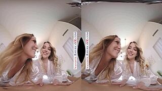 Naughty america 2 chicks same time vr with kenna james & veronica weston 😘