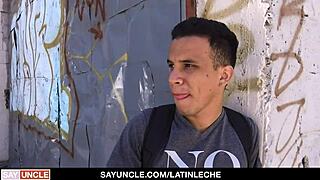 straight latino tricked into riding big uncut dick for cash first time