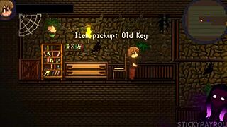 drain mansion no commentary - succubus dominates the hell out of me hentai sex game - part 3