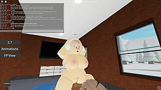 Amateur blonde feels excited in first blowjob