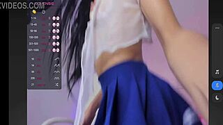 Intense Dildo Riding in Doggystyle Position