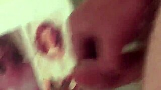 brad and ginger get a messy cum tribute while I stroke my cock slowly, building up to a huge load.