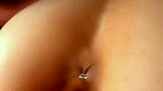 Pov view of dripping creampie in shaved pussy after homemade fuck