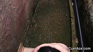 Naughty Model Receives Cumshot on Face and Swallows Load