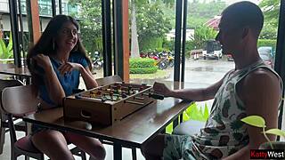 lost a game and took a walk outside