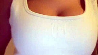 alessandra learns to shake her teen tits slower for the camera.