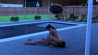 Intriguing hentai scenes: Mommy gets anal with monster cock in Summer with Mia episode 2