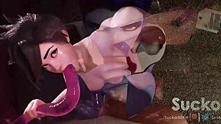 overwatch hentai compilation featuring various characters in action scenes