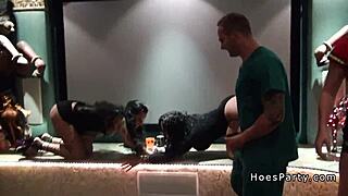 “Hey, check us banging hard at this Halloween party!”