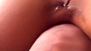 Pov view of dripping creampie in shaved pussy after homemade fuck