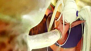 Bold hentai gangbang with blowjobs and monster cocks in OpiumUD-043