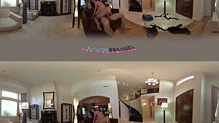 Nikki's giving you a raise in this voyeur VR experience