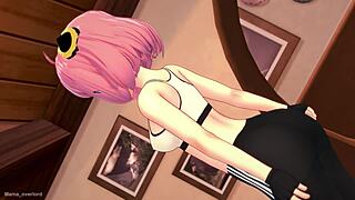 anya wants to ride big cock after gym