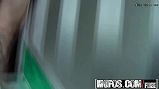 Homemade gay anal with shaved cock, voyeur watching squirting and facial