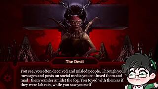 so this gay man bangs the devil in hell