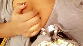 bangla college student showing off sexy big tits, damn!