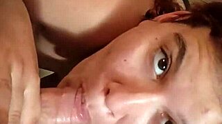 Italian Redhead Amateur Rebels During Intense Deep Throat Session