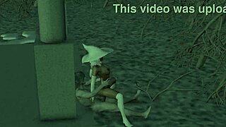 Rainha branca fode elfa da neve em 3D