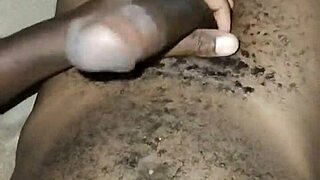 Is This Sexy Gay Twink Stroking His Monster Cock Solo at Home?