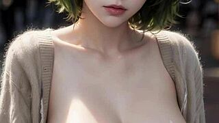 ai generated model girl big-tits ai art 10