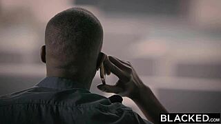 blacked first interracial for model anya olsen