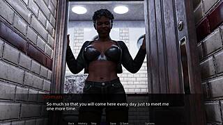 Bar story hangover with femdom licking and assfucking