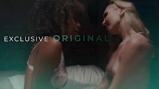 Milf bonds with stepdaughter in caring way