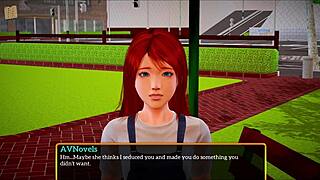 Episode 308 of my new family cartoon series with redhead teen