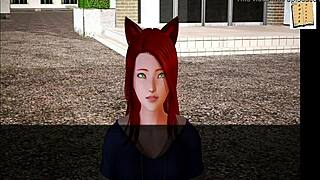 Teen Redhead In 3D Hentai Family Fun.