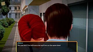 Episode 308 of my new family cartoon series with redhead teen