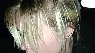 Sexy Girl Sucks Cock In Truck City Center!