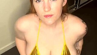 look down at my massive tits