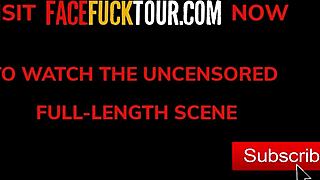 Slim thick blonde Lisi Kitty face fucked