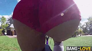 Harley jade goes for a ride with tony in doggystyle and cowgirl