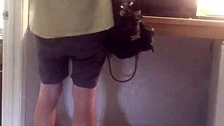 caught the gay plumber with a dildo